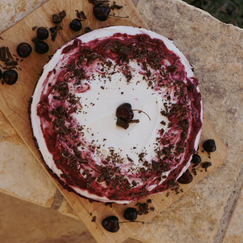 Kirsch Himbeer Schoko Kuchen