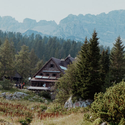 Hüttenwanderung in den Julischen Alpen, Slowenien